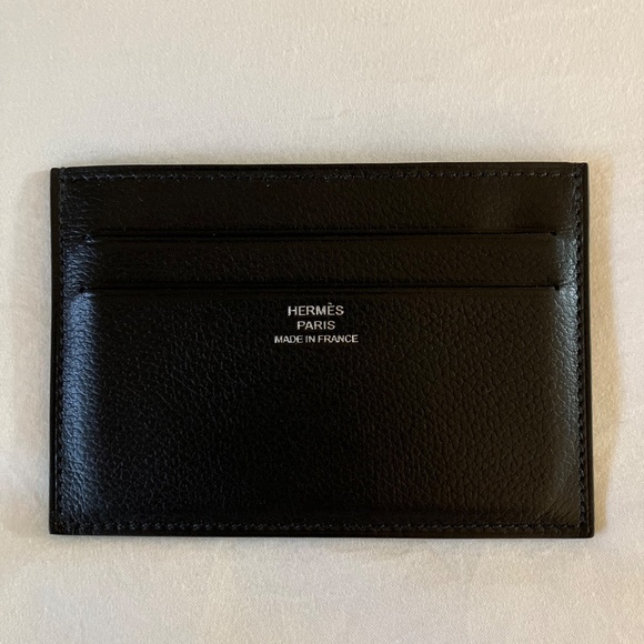 Hermes Citizen Twill Card Holder - Picture 2 of 6